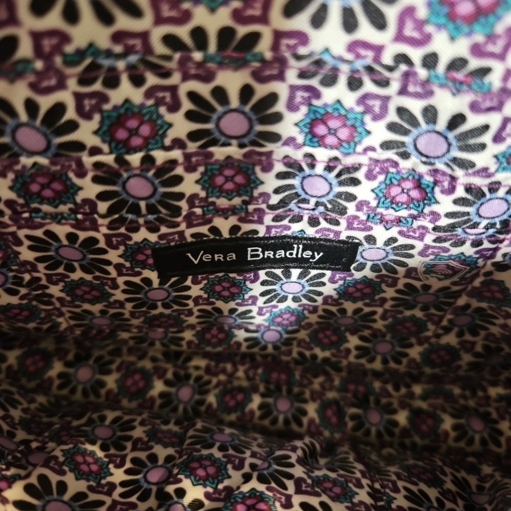 Vera Bradley Small Quilted Shoulder Purse - Picture 8 of 10